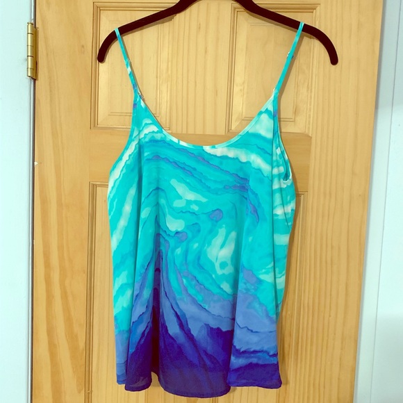 Apt. 9 Tops - Shades of blue tank